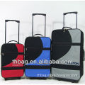 600d polyester soft side colorful luggage sets